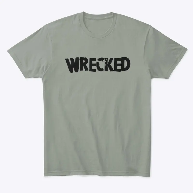 Tee shirt, gym Wrecked